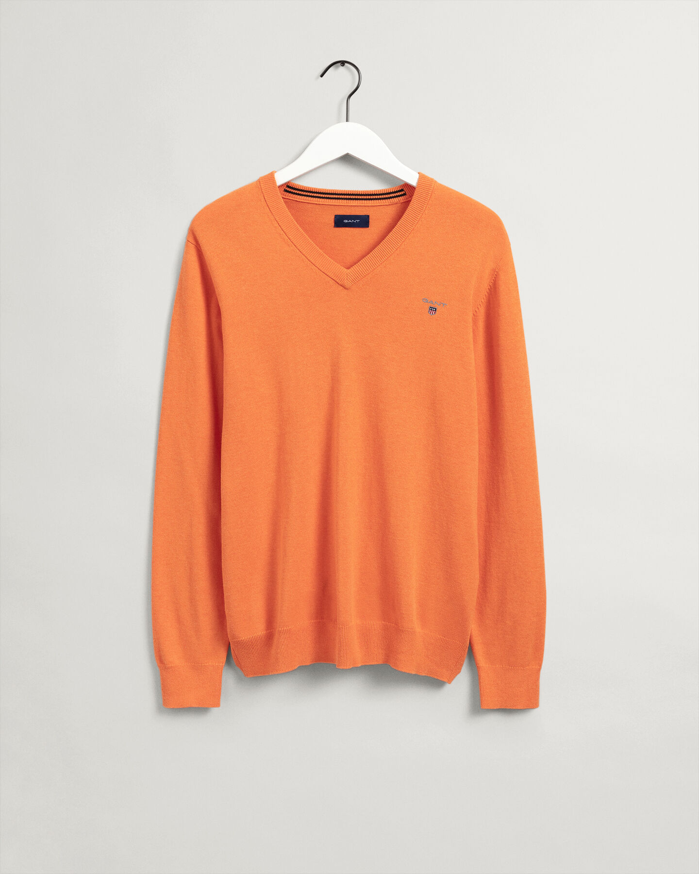 Classic V-Neck Pullover aus Baumwolle