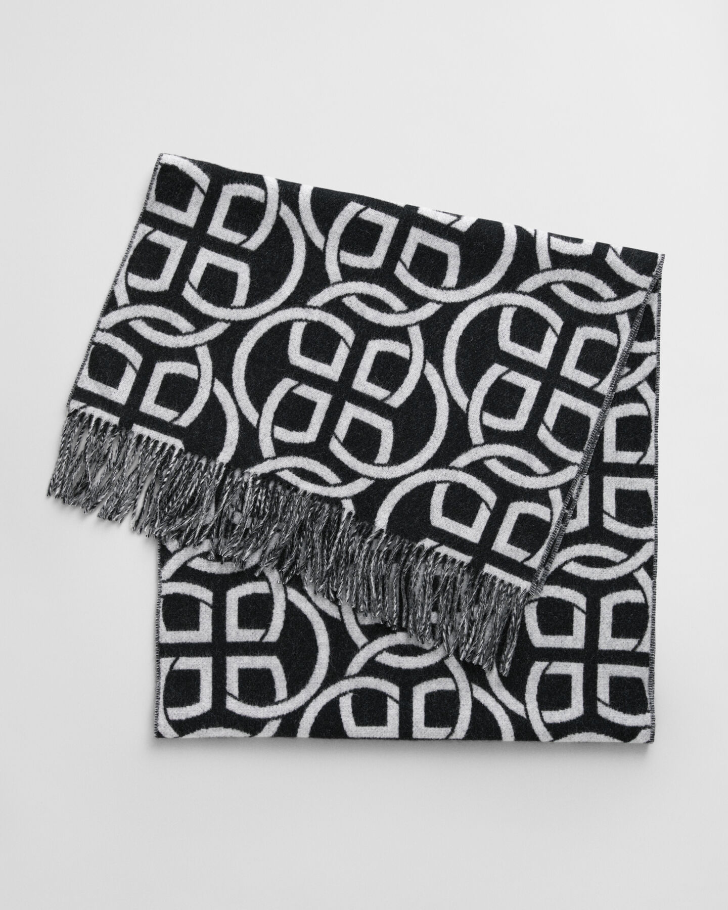 G Patterned Wollschal