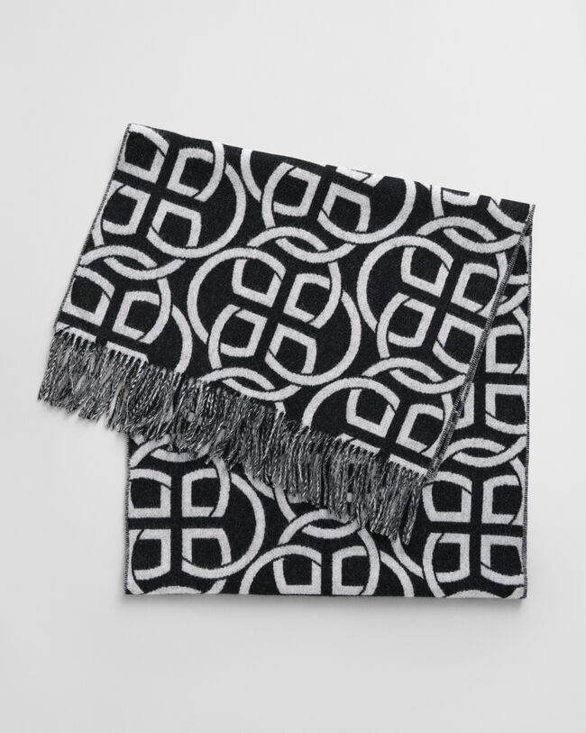 G Patterned Wollschal