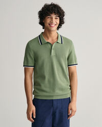 Baumwoll Piqu&eacute; Poloshirt