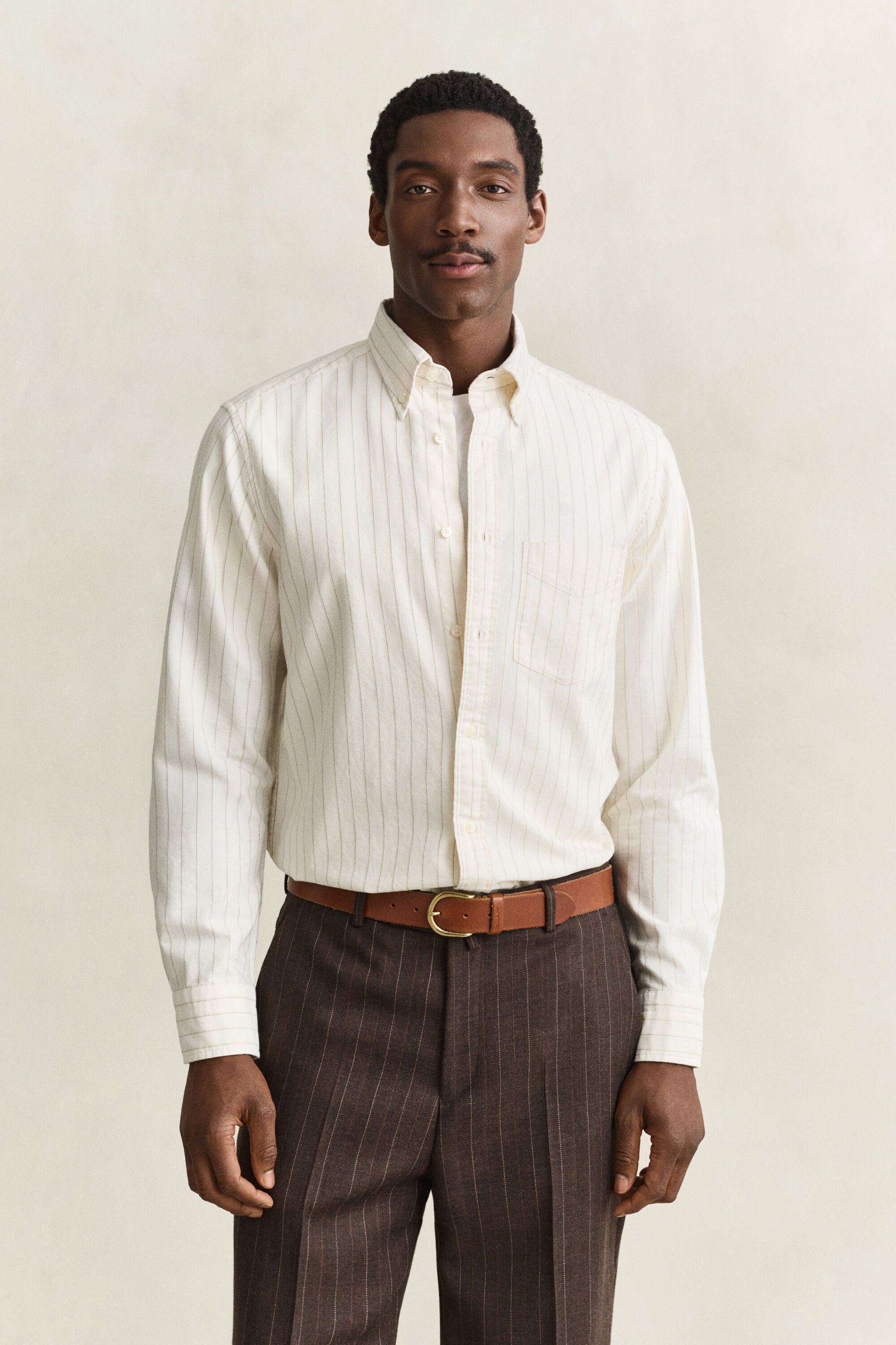 Camicia Oxford Archive a righe