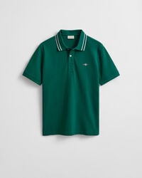 Poloshirt mit Kragenstreifen