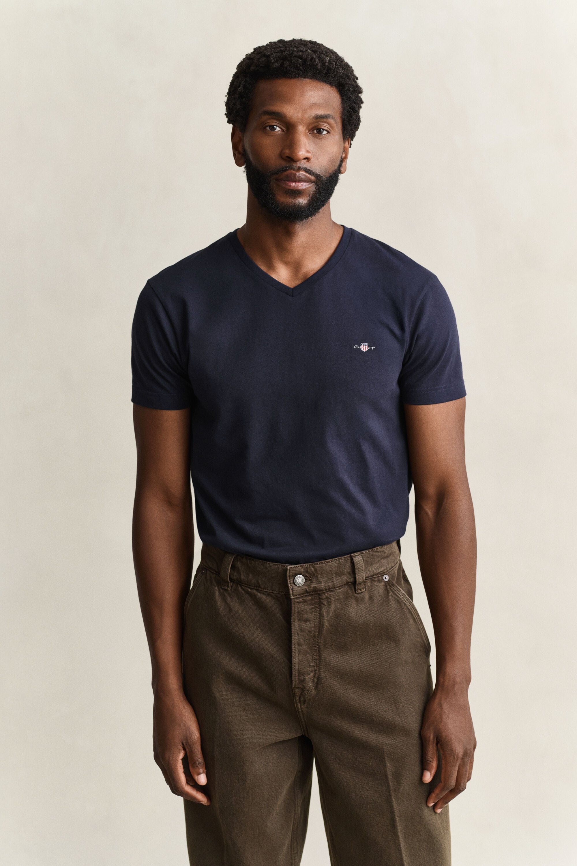 Shield V-Neck T-Shirt