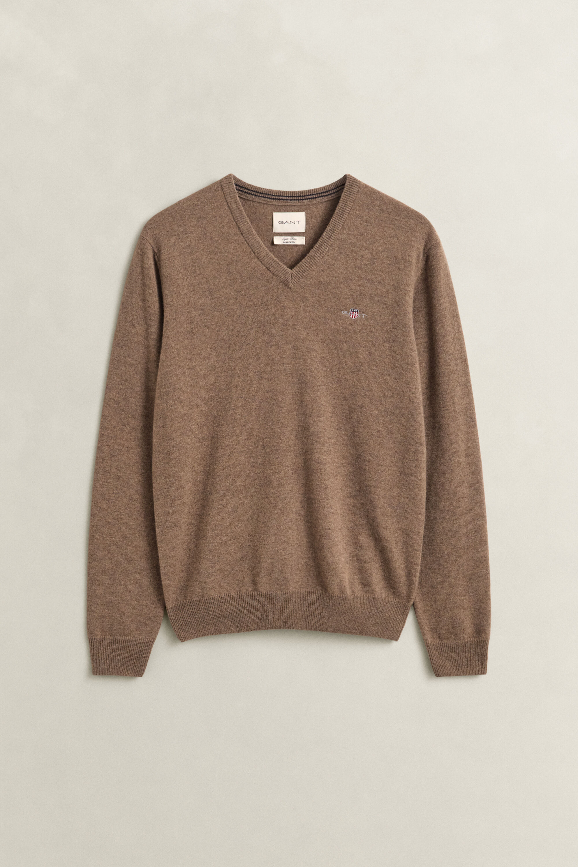 V-Neck Pullover aus Lambswool
