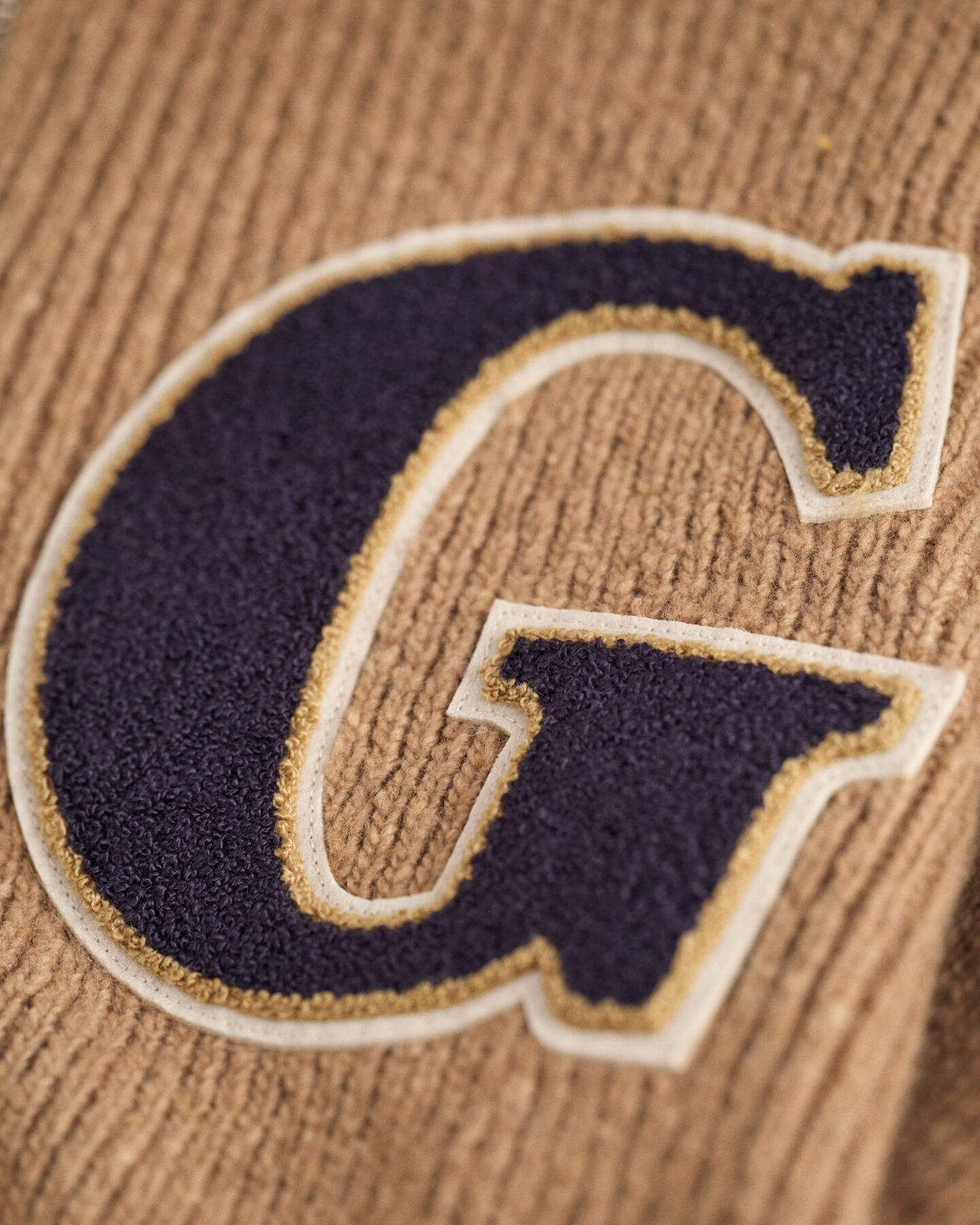 Wool Nepps Letterman Troyer