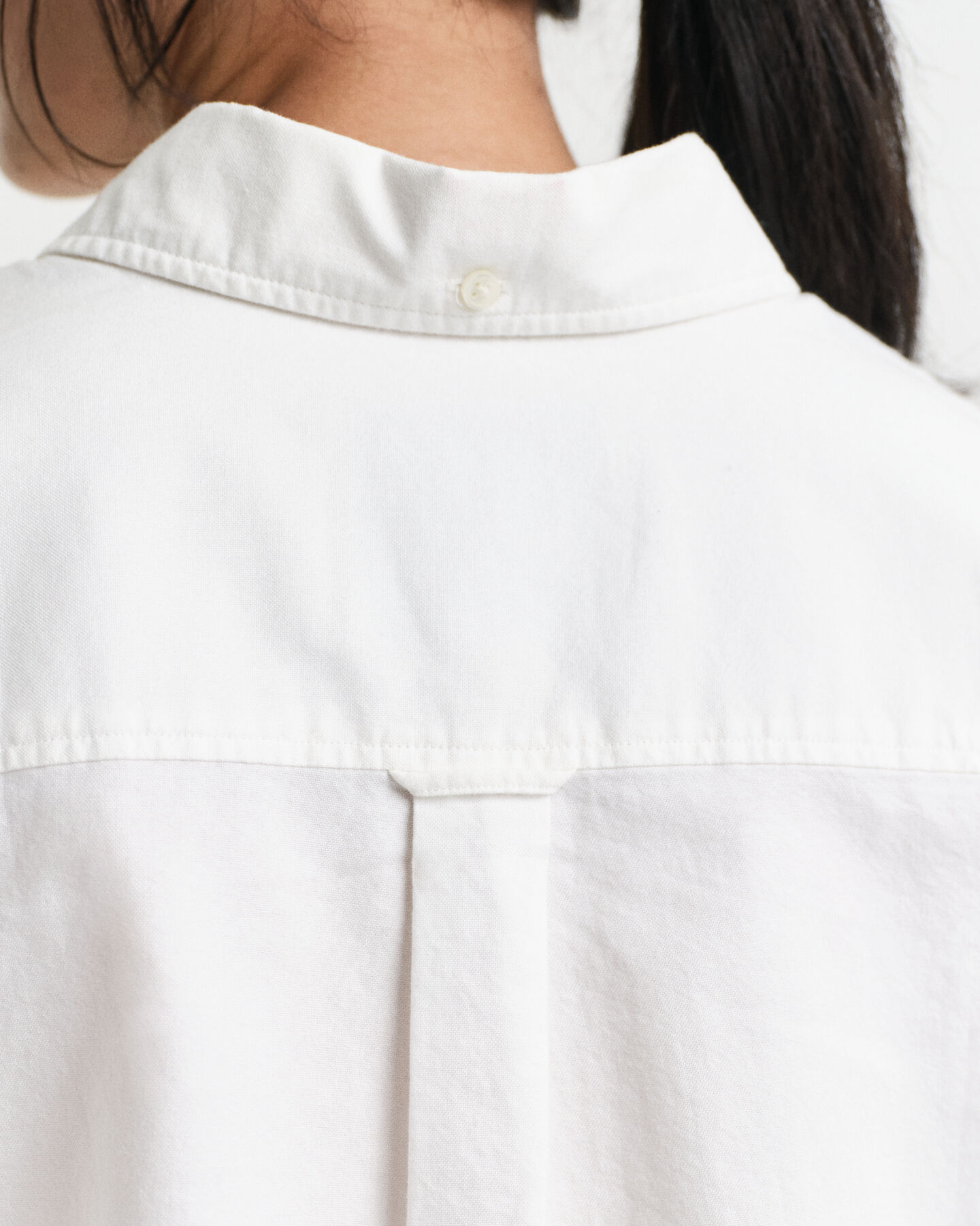 Oversized Fit Oxford-Bluse