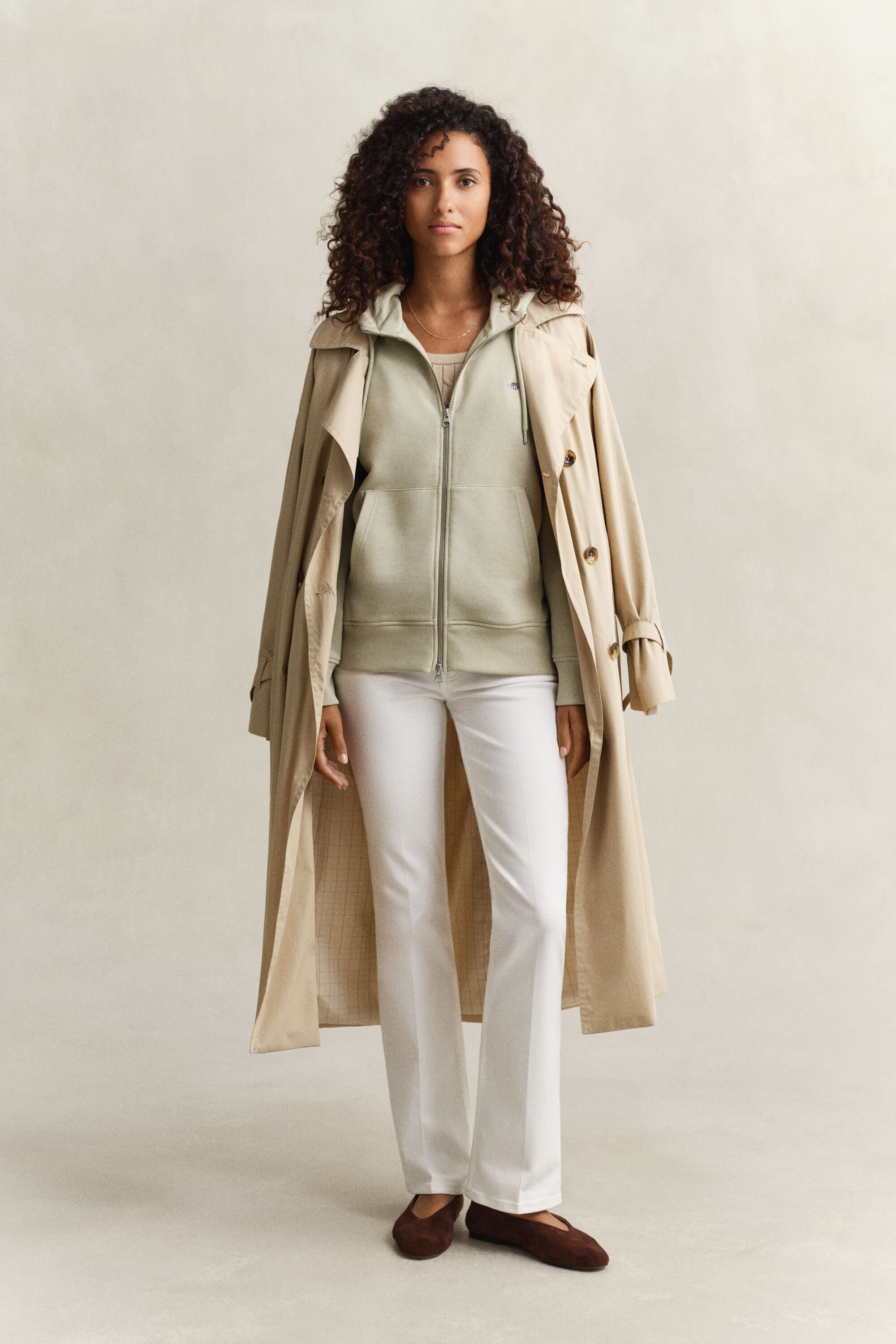 Felpa con cappuccio Shield con zip