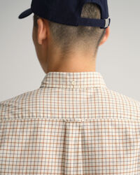 Regular Fit Window Check Twillhemd