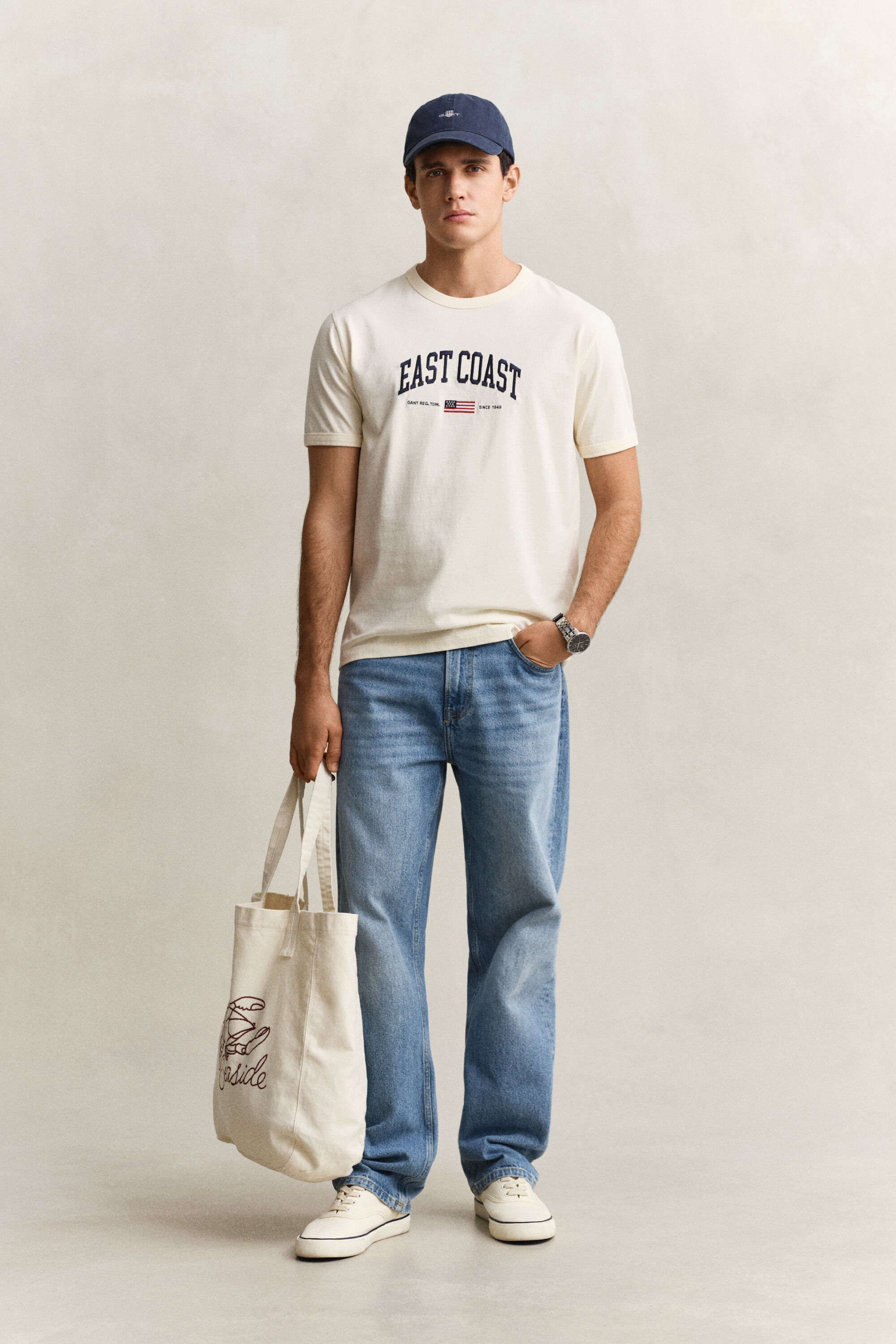 T-Shirt mit Sprühgrafik