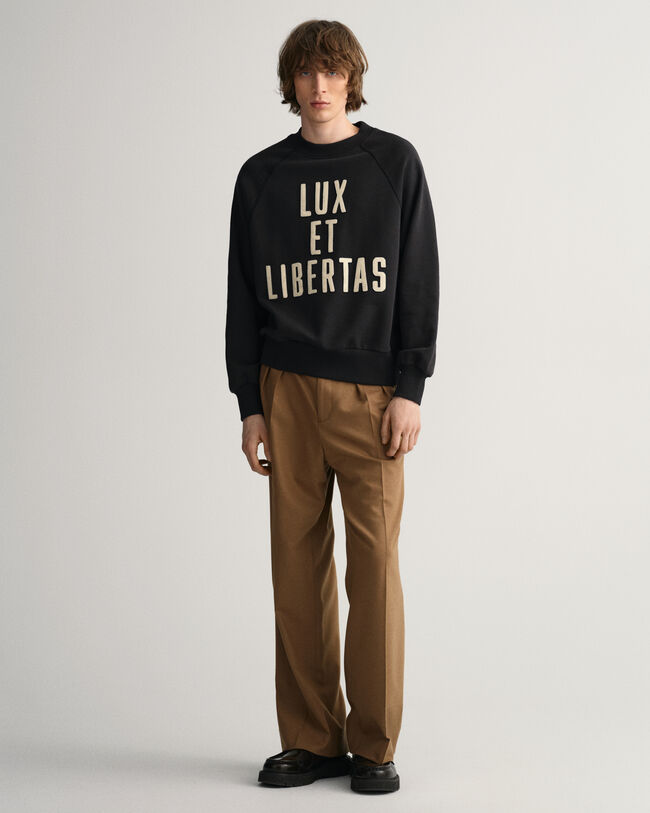 Luxe Rundhals-Sweatshirt
