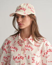 Cap mit Text-Print