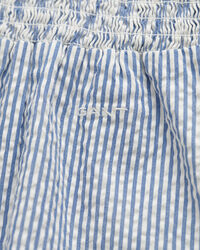 Girls Seersucker Kleid mit Streifen