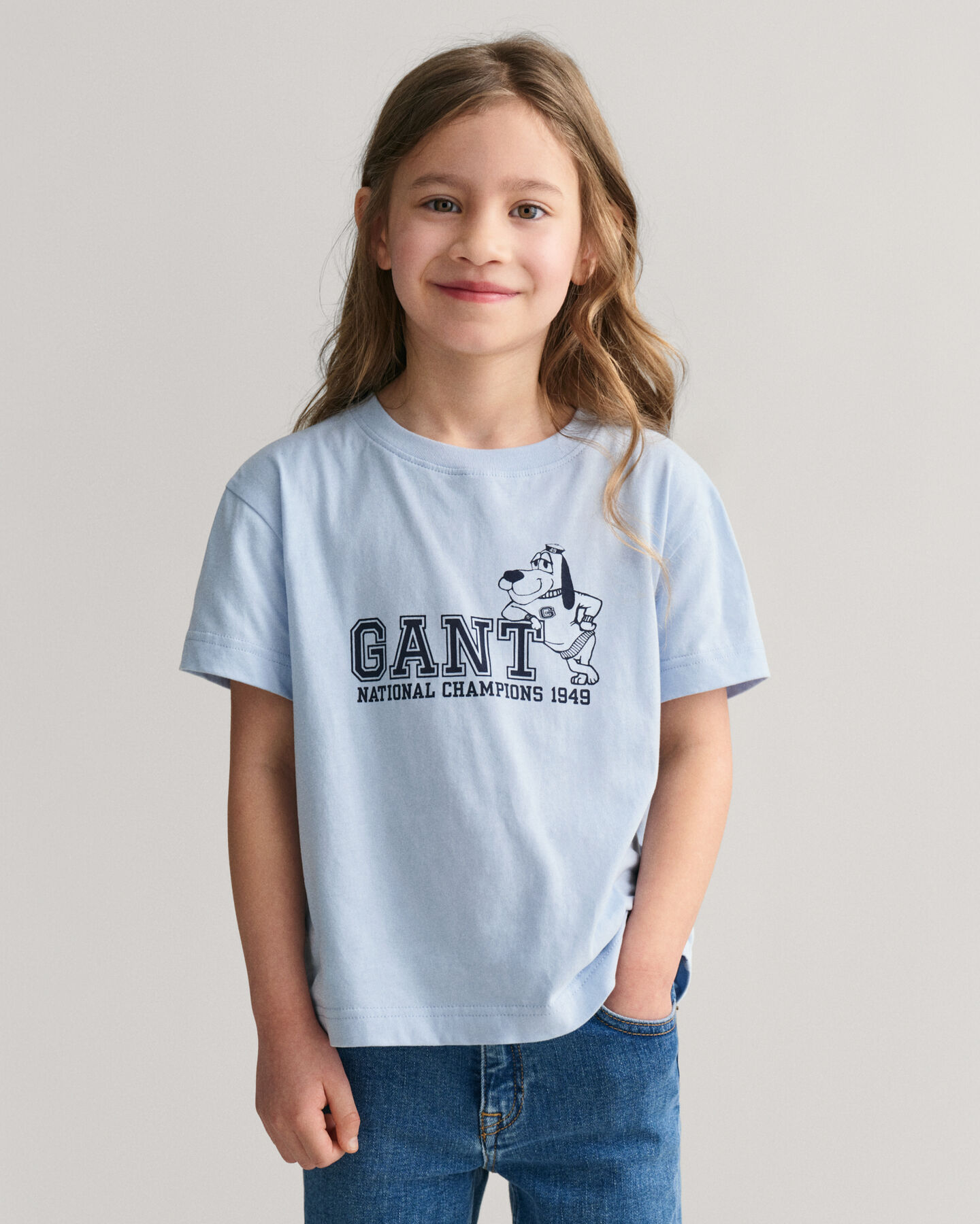 Kids GANT T-Shirt mit Hunde-Print