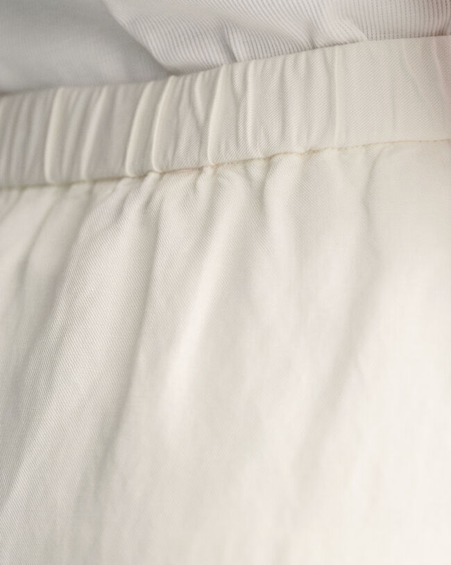 Midirock aus Leinenmischung