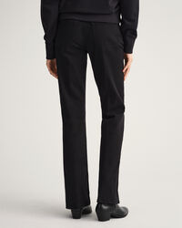 Color Jeans mit ausgestelltem Bein