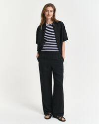 Relaxed Fit Leinenmix Pull-On Hose