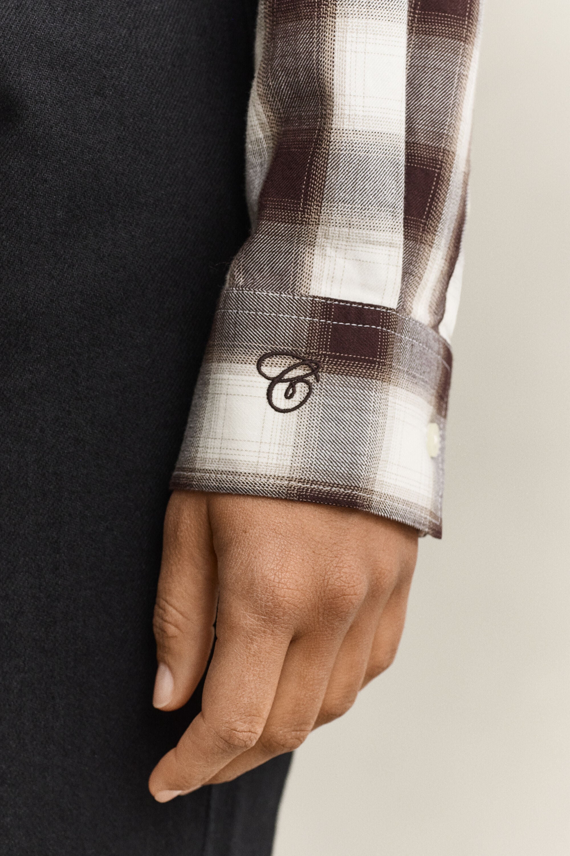 Camicia in flanella regular
