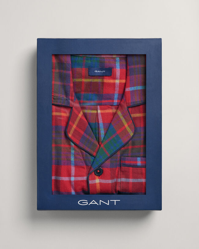 Flanellpyjama mit Hemd in Geschenkbox