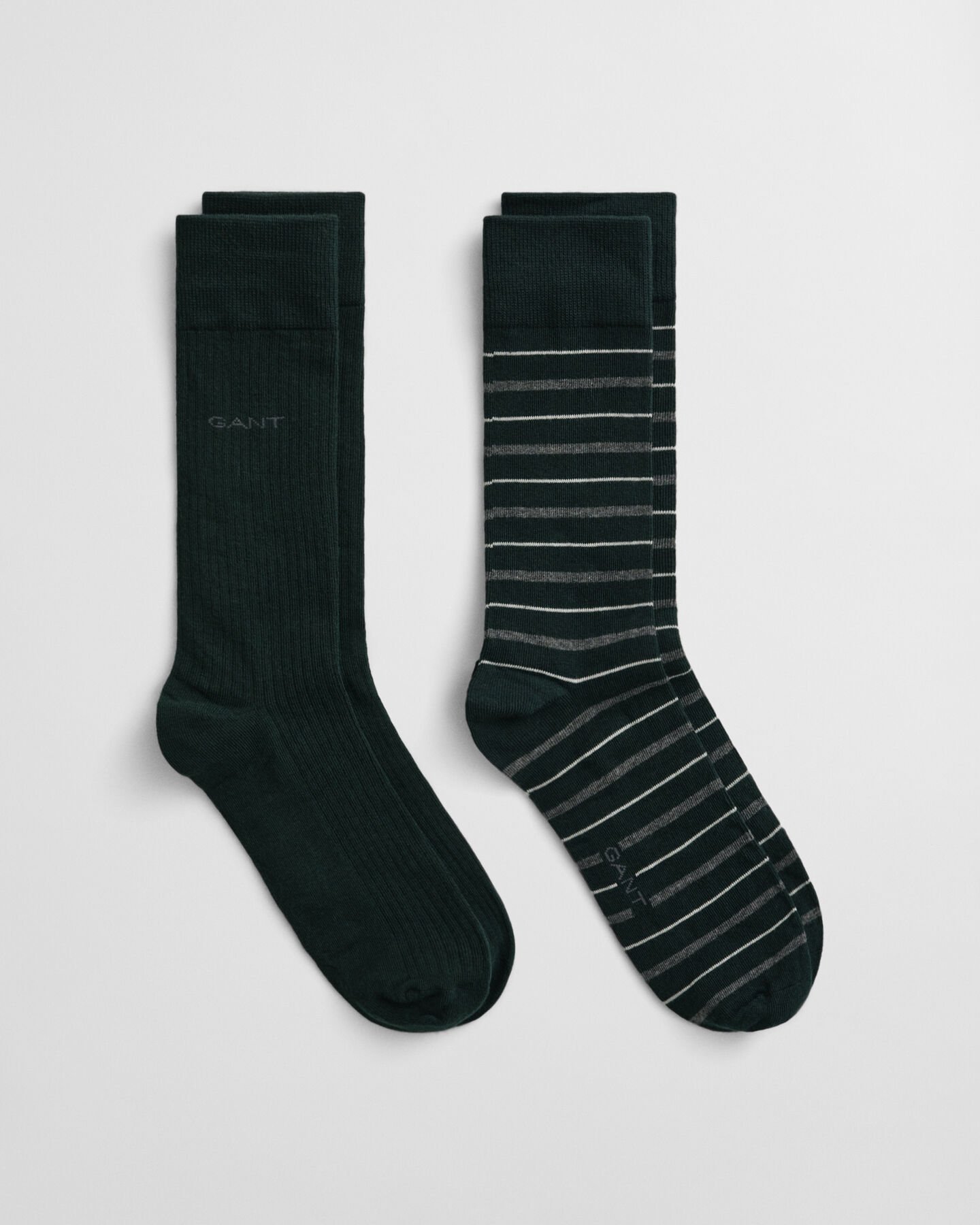 2er-Pack Socken mit bunten Streifen in Geschenkbox