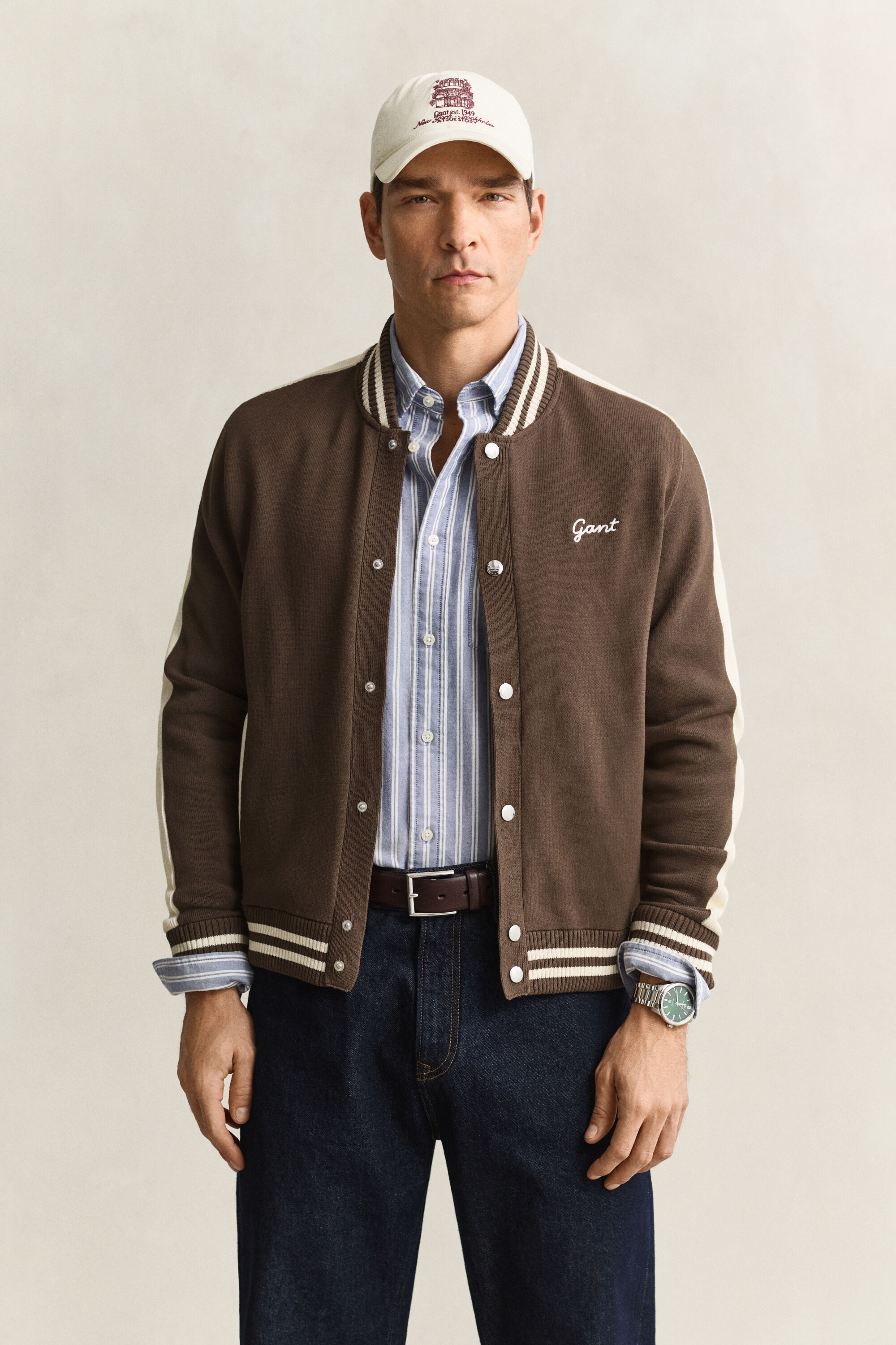 Giacca bomber a maglia