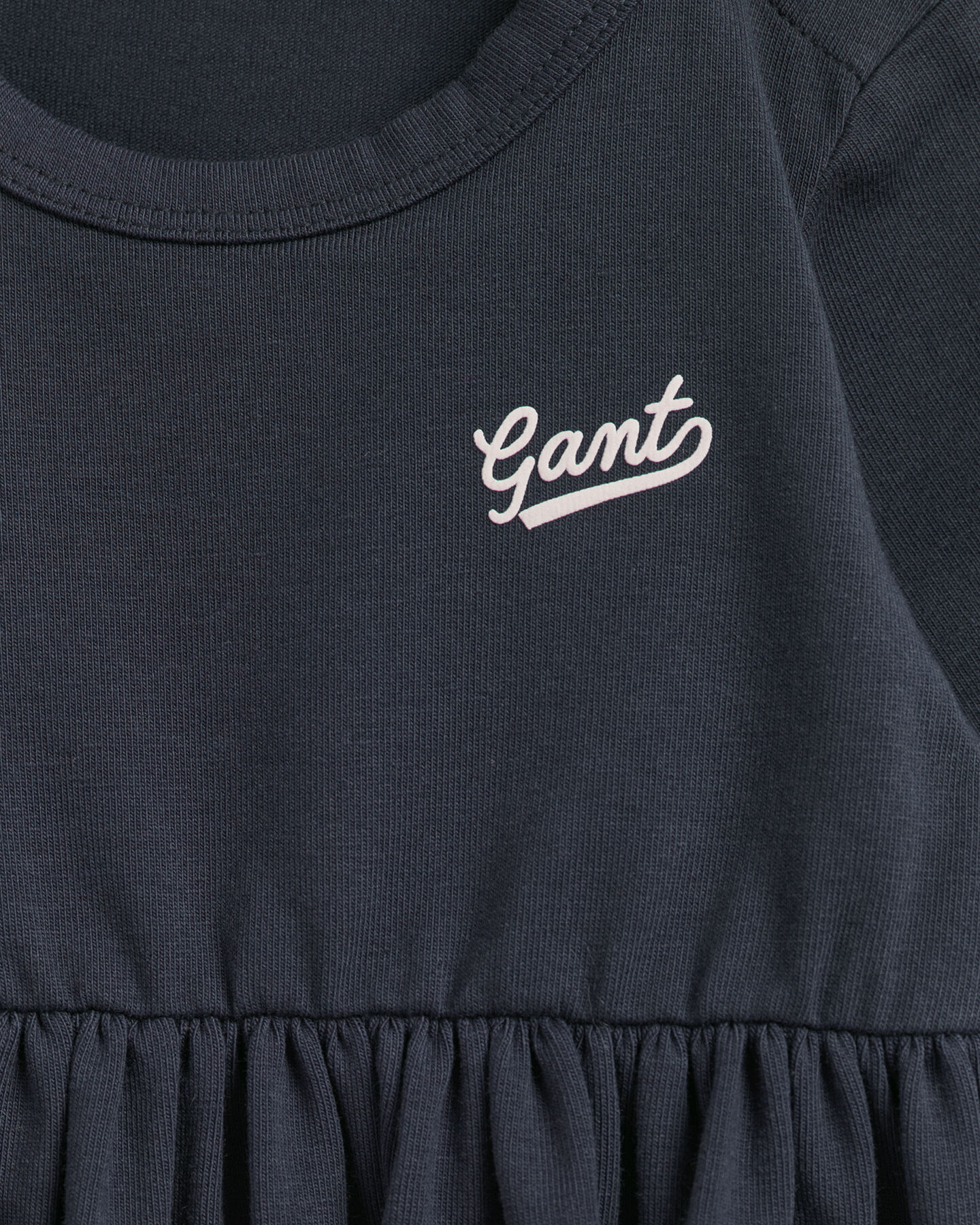 Baby Girl Heart Monogram Kleid