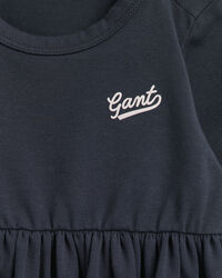 Baby Girl Heart Monogram Kleid