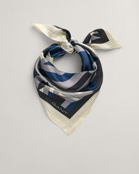 Seidenschal mit Buchstaben-Print