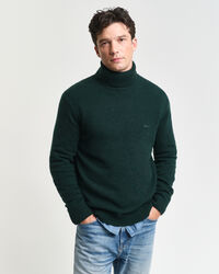 Rollkragenpullover aus Wollgemisch